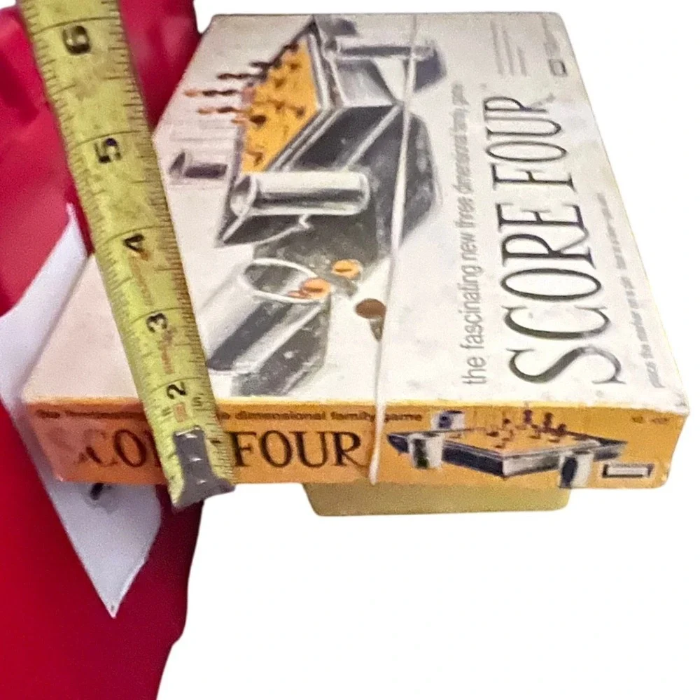 Vintage Score Four 3D Family Game by Lakeside Industries Complete Set with extra